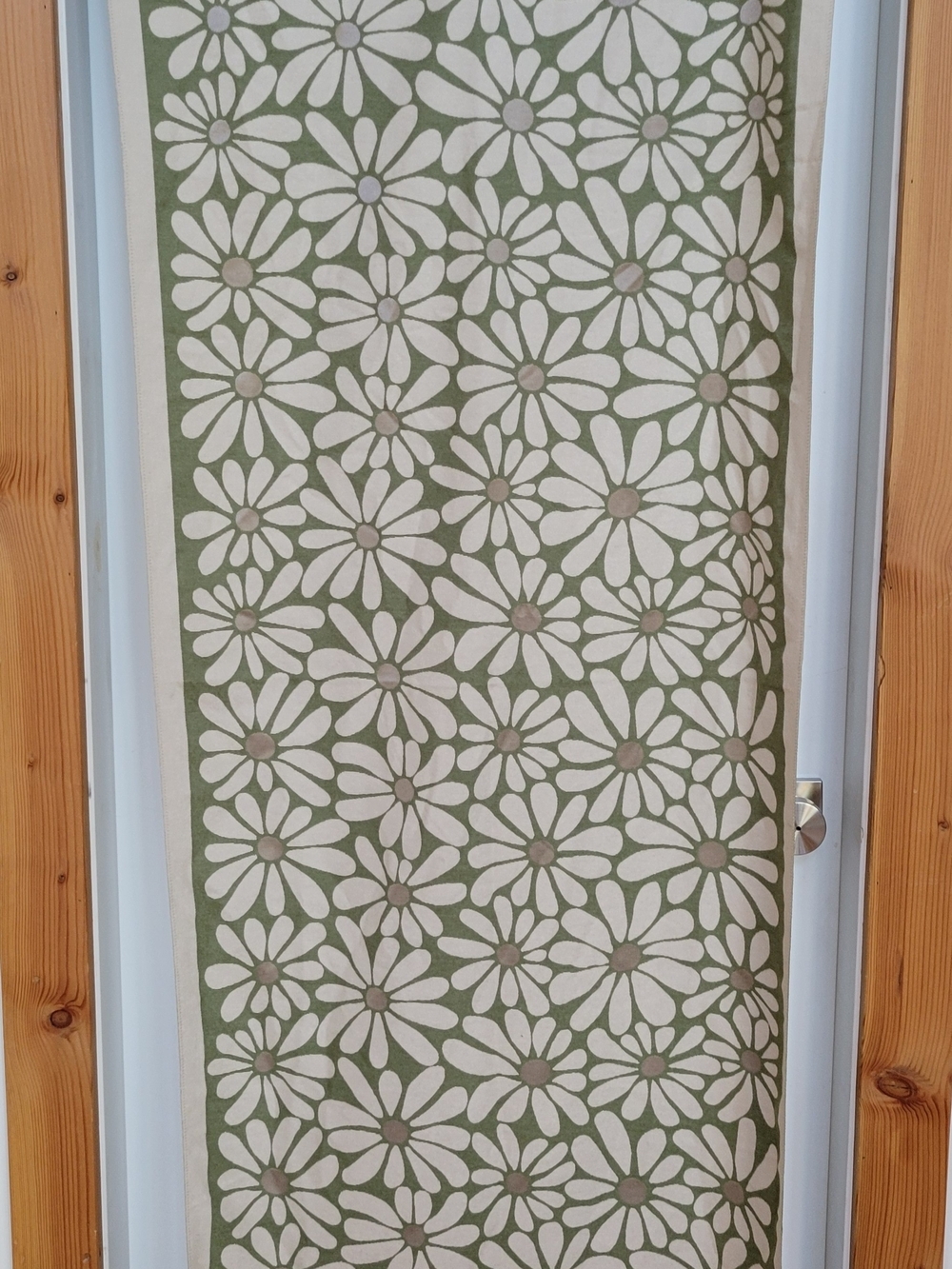 Bloom Wrap-Green Floral Pattern Scarf/Wrap - Picture 4 of 6